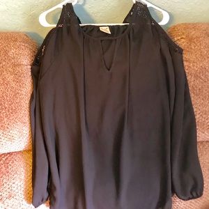 Black womens blouse.
